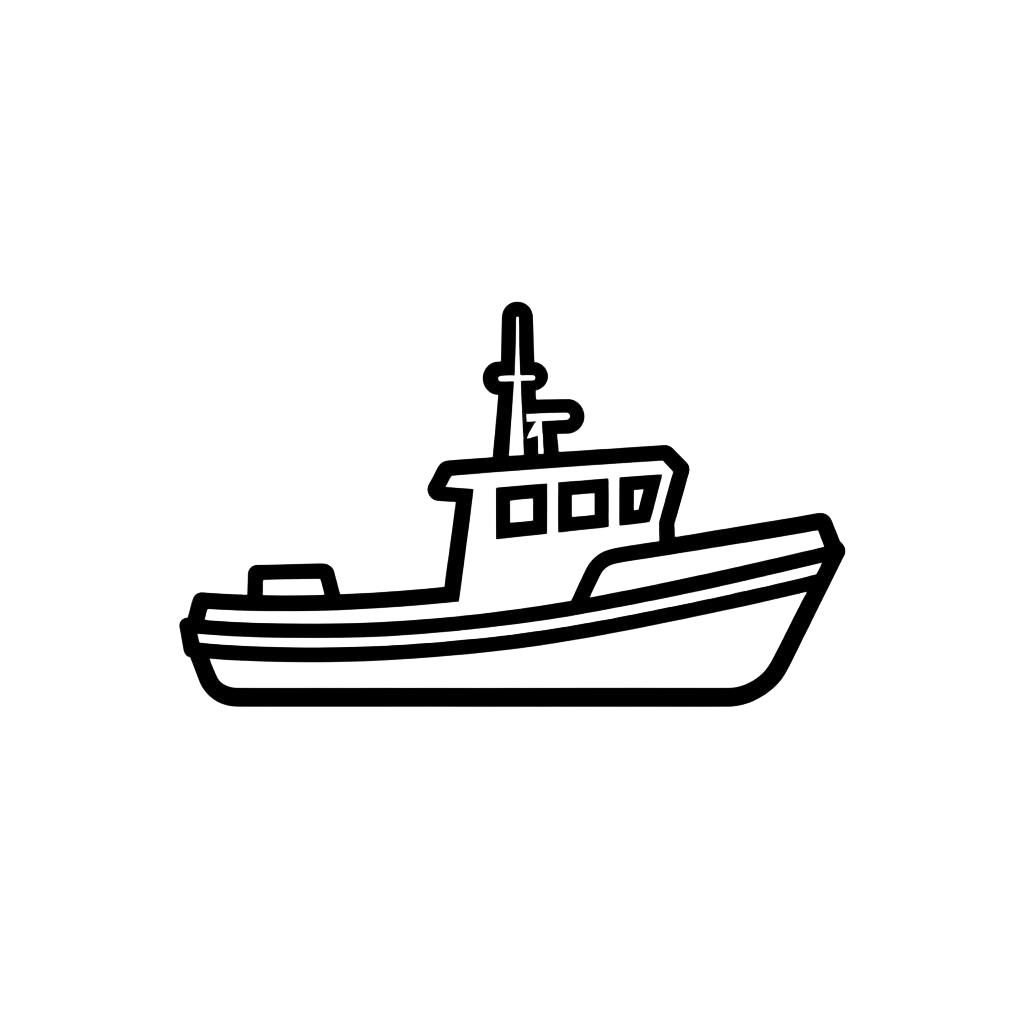 Kilkeel Harbour Development Association trawler logo